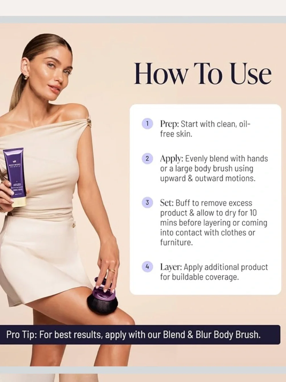 Westmore beauty Body Coverage Perfector in color Natural Radiance, 3.5oz - Picture 7 of 10